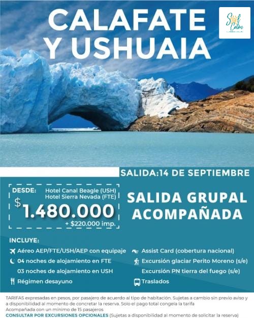 Calafate y Ushuaia – 14 de Septiembre