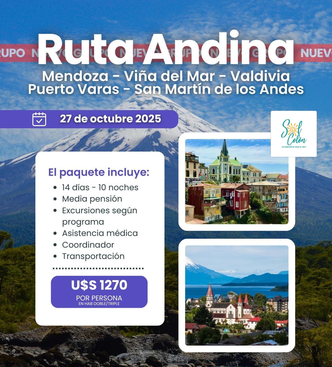 #94 Ruta Andina – 27 de Octubre