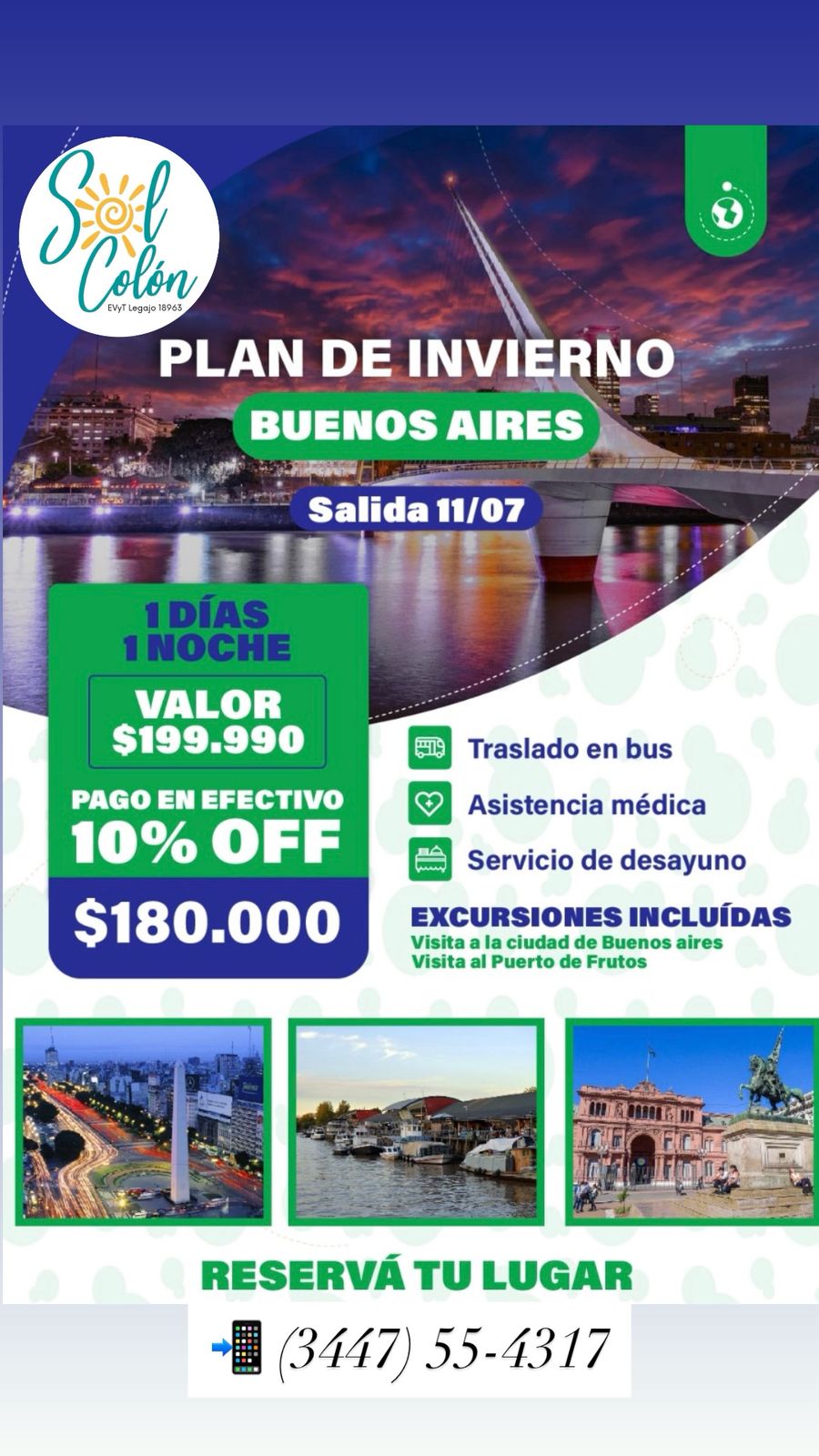 PLAN DE INVIERNO – BS AS                       11 DE JULIO
