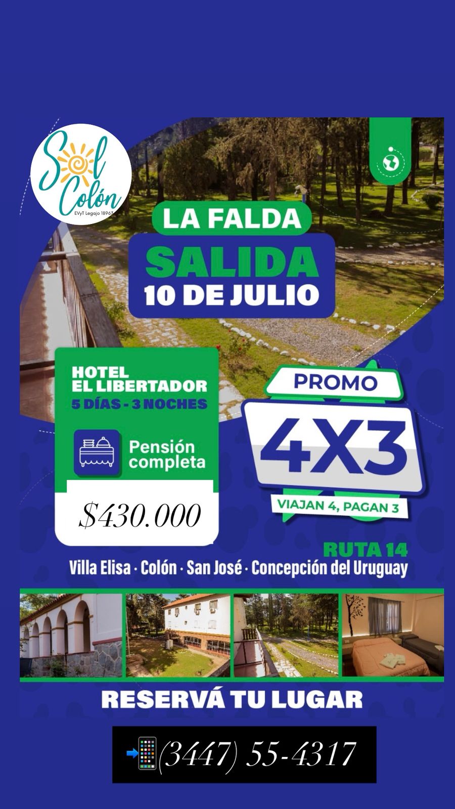 LA FALDA  (10 DE JULIO)