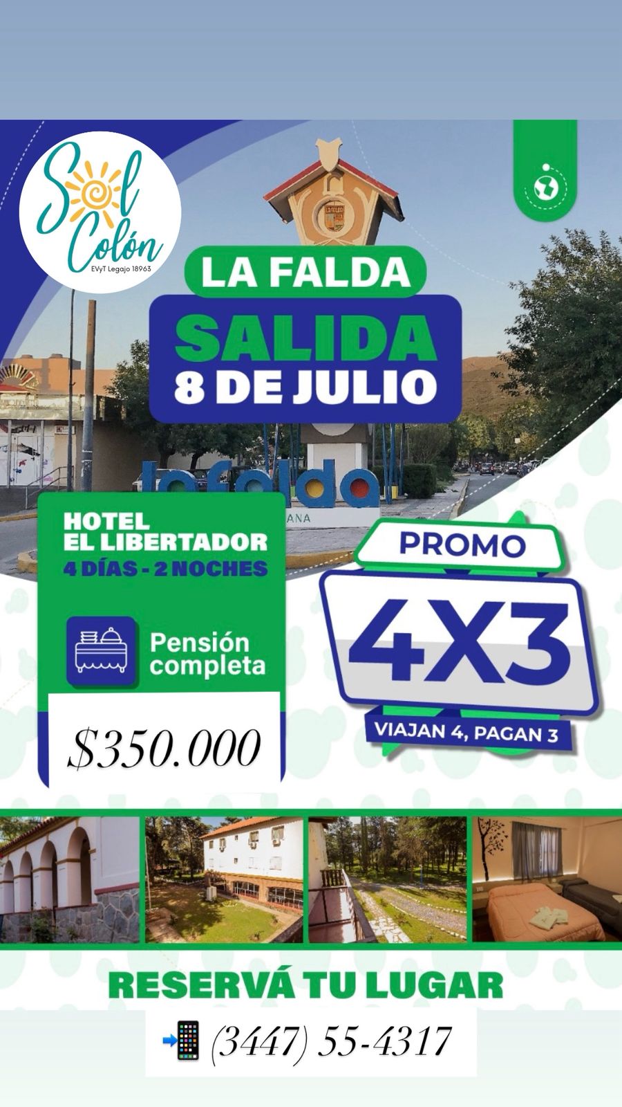 LA FALDA  (8 DE JULIO)