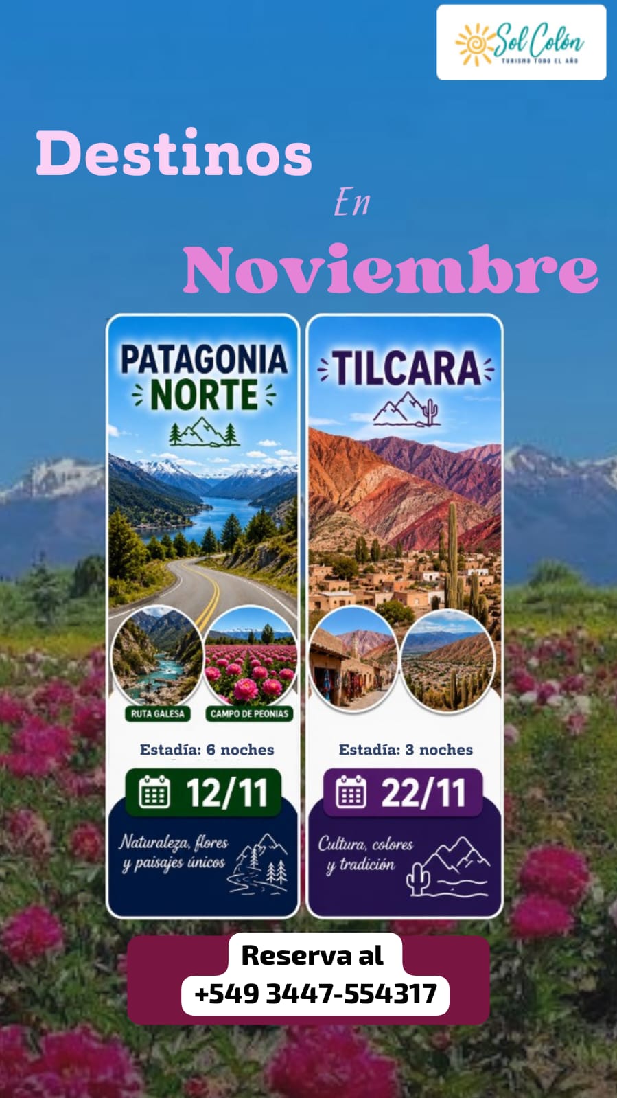SALIDAS – NOVIEMBRE