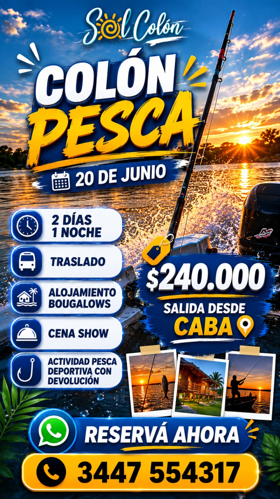 ESCAPADA DE PESCA