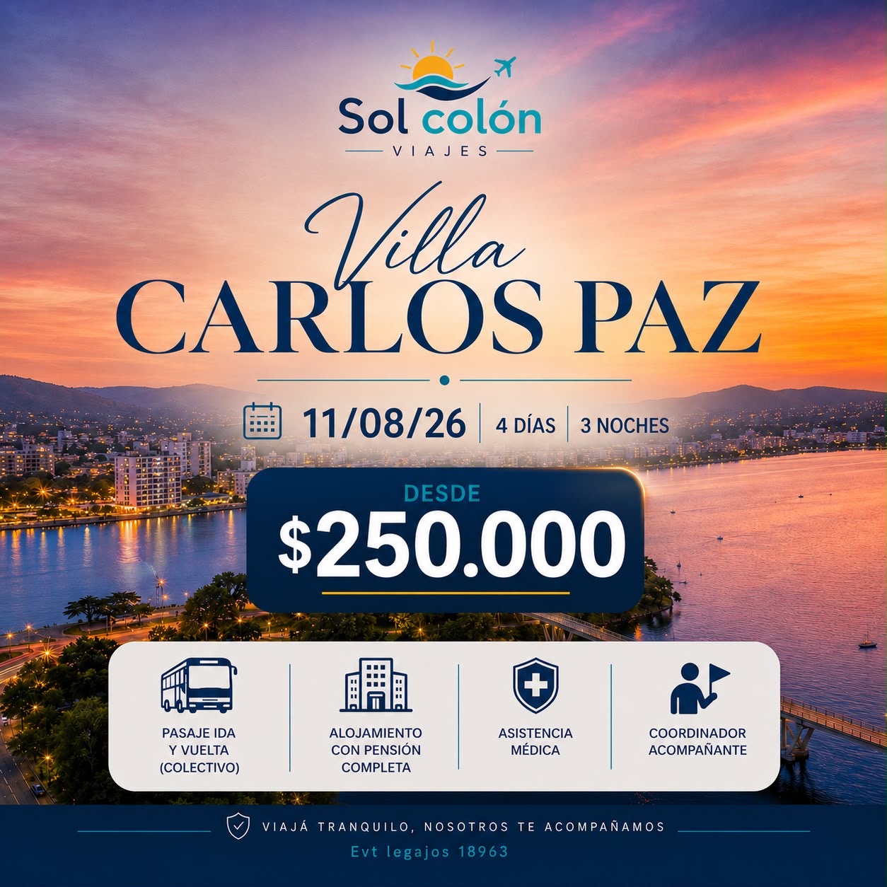 VILLA CARLOS PAZ 11/08/26